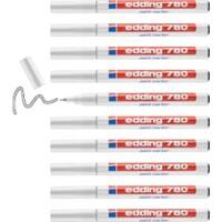 edding 780 Permanent Paint Marker White Fine Bullet 2 - 4 mm Pack of 10