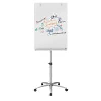 Nobo Mobile Magnetic Glassboard Easel Safety Glass 70 x 185 cm