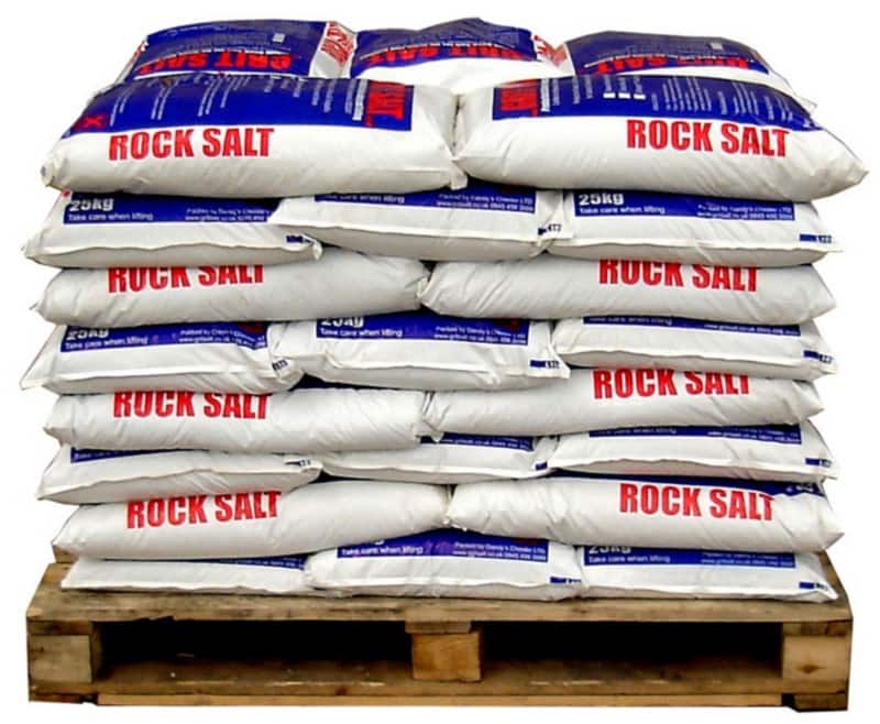 Dandy's Rock Salt ODBRS10X25 Brown 10 Packs of 25 kg