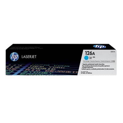 HP 126A Original Toner Cartridge CE311A Cyan