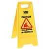 Robert Scott Caution Wet Floor Sign Plastic Yellow