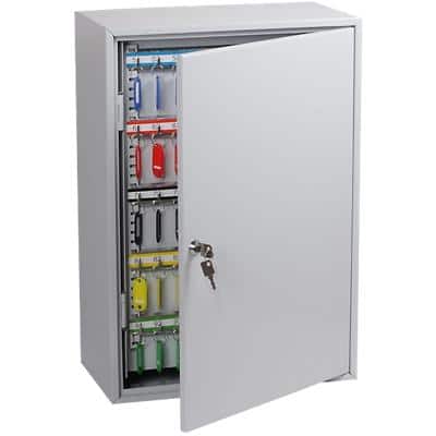Phoenix Commercial Key Cabinet with Key Lock and 200 Hooks KC0604K 550 x 380 x 140mm