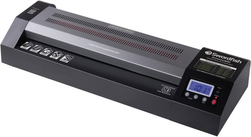 Swordfish Armoured 660 63.1 x 21.5 x 11.3 cm A2 Laminator 660 mm/min. 4 min warm-up period