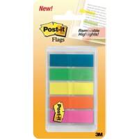 Post-it Index Flags 11.9 x 43.2 mm Assorted 20 x 5 Pack