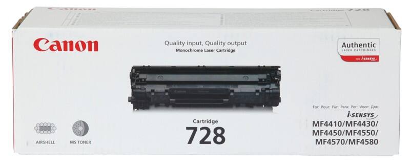 Canon 728 Original Toner Cartridge Black