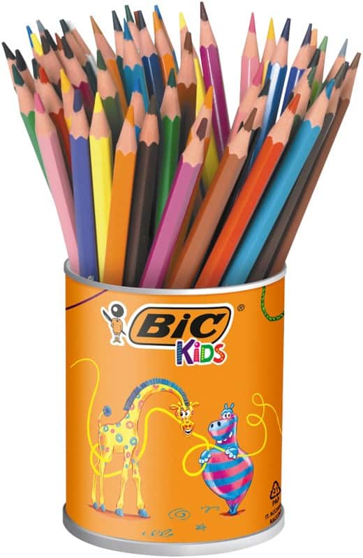 BIC Colouring Pencils 841229 Assorted Pack of 60