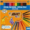 BIC Colouring Pencils 887830 Assorted Pack of 144