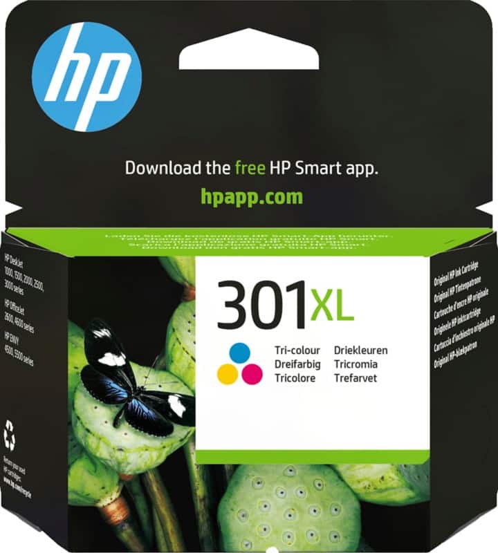 HP 301XL Original Ink Cartridge CH564EE Cyan, Magenta, Yellow