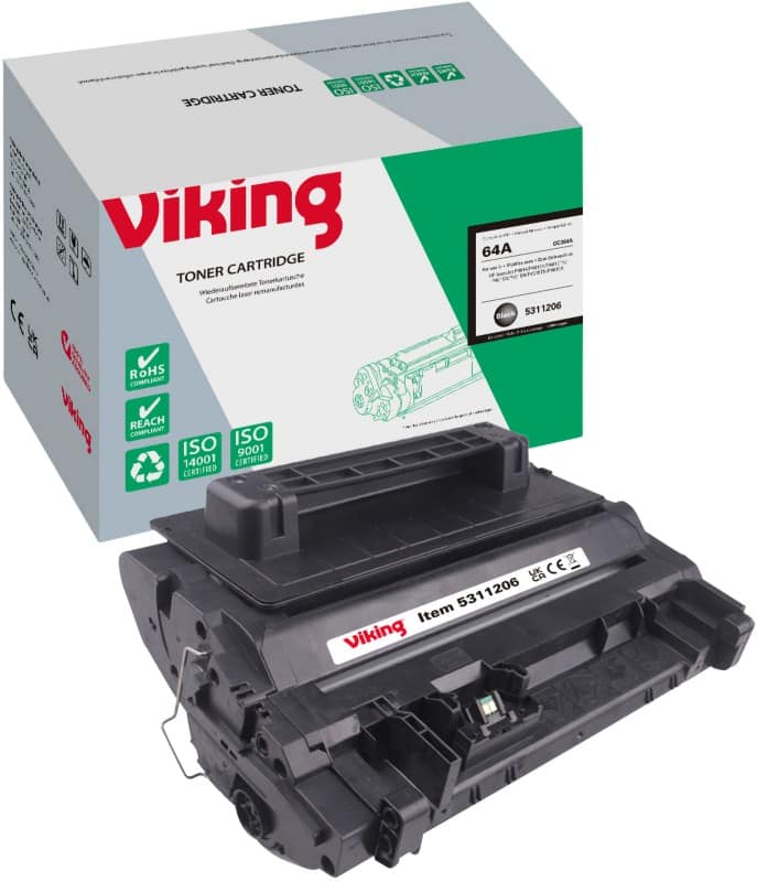 Viking 64A Compatible HP Toner Cartridge CC364A Black