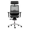 Realspace Synchro Tilt Ergonomic Office Chair with 2D Armrest and Adjustable Seat Tokyo Black