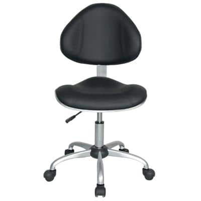 Realspace Ryder Office Chair Permanent Contact Bonded leather Without Armrest Black 110 kg