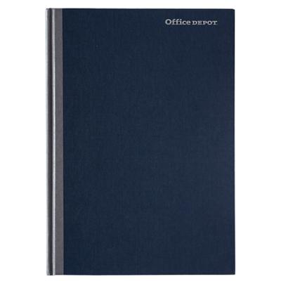 Office Depot Notebook Hardcover A5 Ruled Blue 96 Sheets