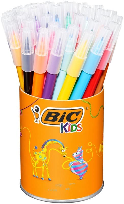 BIC Felt Tip Pen Kids Assorted Pack of 36
