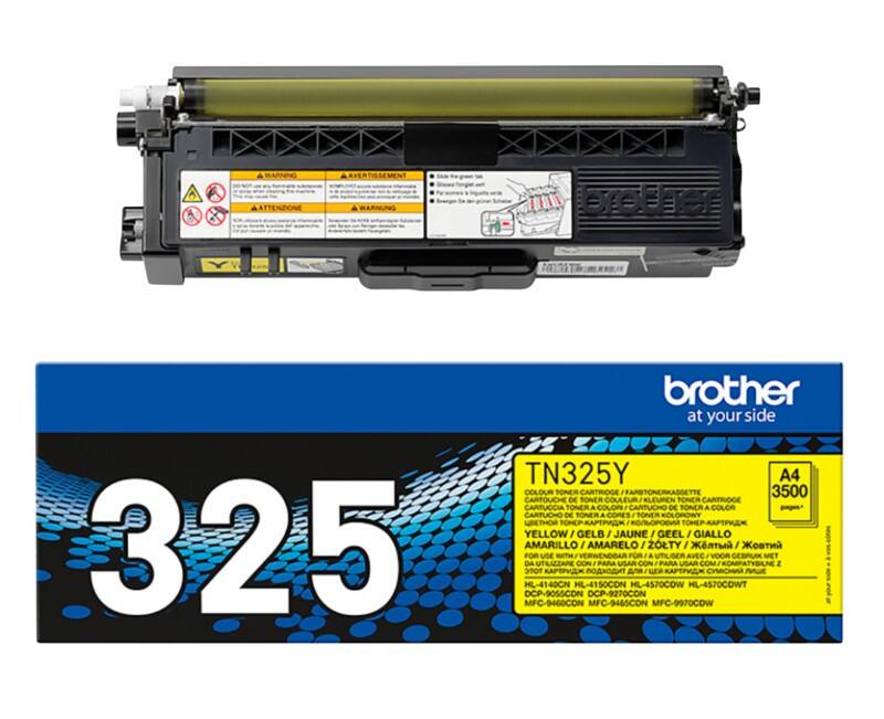 Brother TN-325Y Original Toner Cartridge Yellow