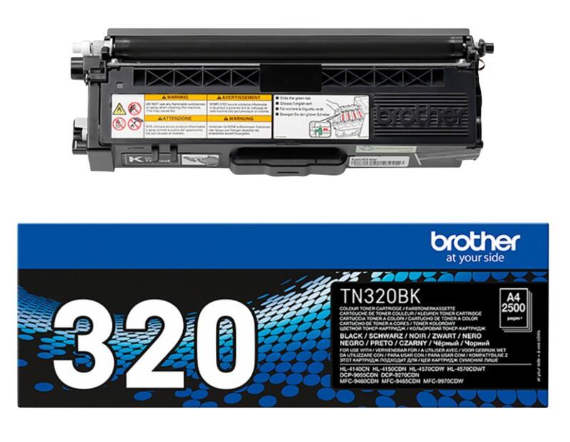 Brother TN-320BK Original Toner Cartridge Black
