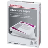 Office Depot Advanced A4 Printer Paper White 90 gsm Smooth 500 Sheets