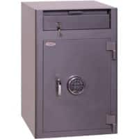Phoenix Cash Deposit Size 3 Security Safe with Electronic Lock 92L SS0998ED 760 x 510 x 510mm Graphite Grey