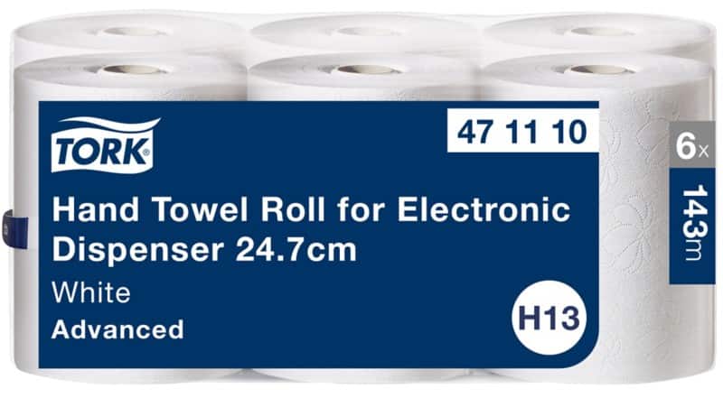 Tork Hand Towels H13 2 Ply 6 Rolls