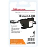 Office Depot Compatible Brother LC1100BK Ink Cartridge Black