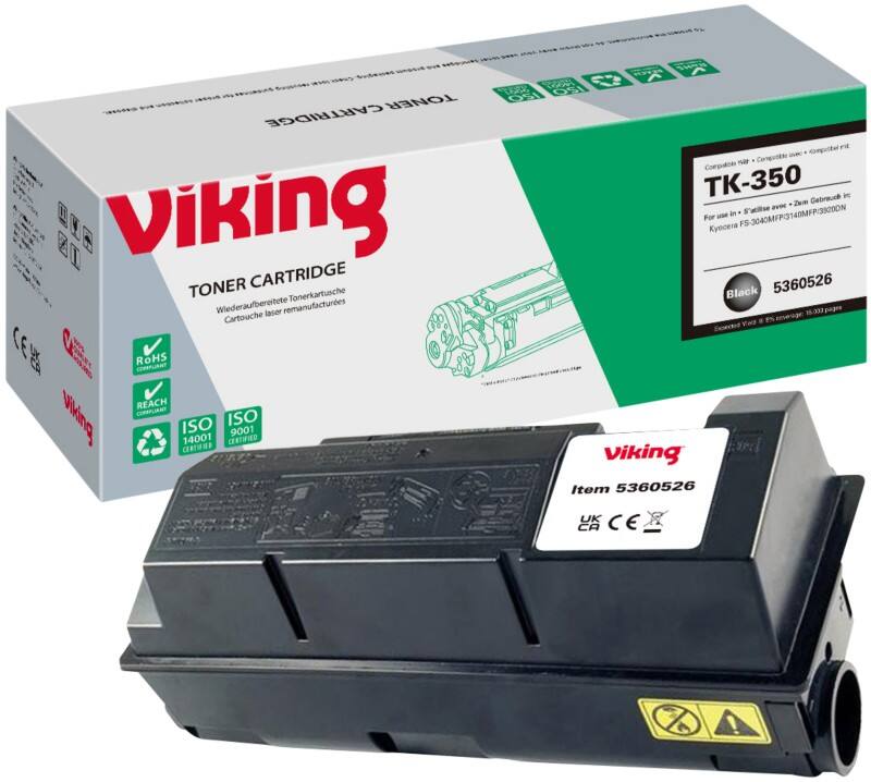 Viking TK-350 Compatible Kyocera Toner Cartridge Black