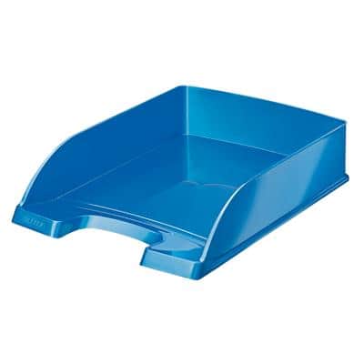 Leitz WOW Letter Tray 5226 A4 Blue 25.5 x 35.7 x 7 cm