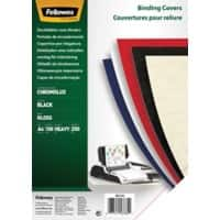 Binding Cover A4 Board Gloss Black Pack of 100