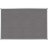 Viking Notice Board Felt Grey 60 x 45 cm