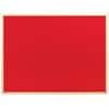 Niceday Wall Mountable Notice Board 120 x 90 cm Red