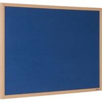 Viking Wall Mountable Notice Board 90 x 60 cm Blue