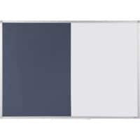 Viking Wall Mountable Combination Board 1200 x 900mm Blue & White