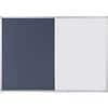 Office Depot Wall Mountable Combination Board 900 x 600mm Blue & White