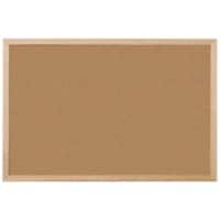 Niceday Wall Mountable Cork Board 60 x 45cm Brown