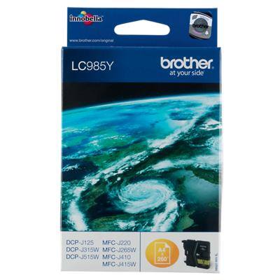 Brother LC985Y Original Ink Cartridge Yellow