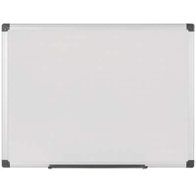 Niceday Wall Mountable Non Magnetic Double Sided Whiteboard Melamine 120 x 90cm
