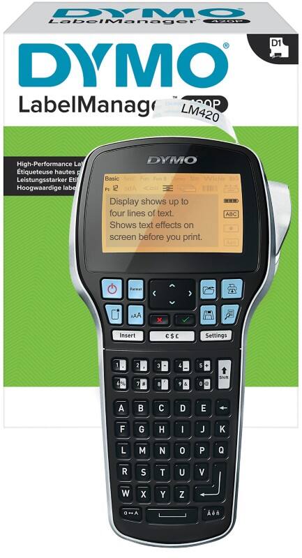 DYMO Label Maker LabelManager 420P ABC