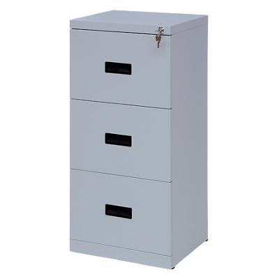 Realspace Filing Cabinet with 3 Lockable Drawers 460 x 400 x 963mm Grey