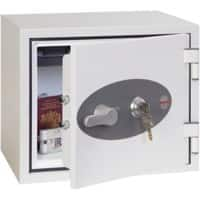 Phoenix Fireproof Safe Titan II with Key Lock FS1281K 19L 360 x 410 x 365 mm White