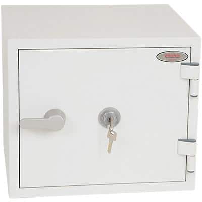 Phoenix Fire and Security Safe Titan II with Key Lock FS1281K 19L 360 x 410 x 365 mm White
