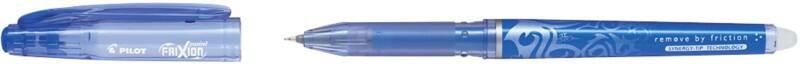 Pilot FriXion Point Non-retractable Rollerball Pen Blue 0.25 mm Fine Rollerball Refillable Pack of 12
