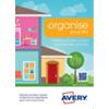 Avery S0642 Multipurpose Labels Self Adhesive 217 x 304 mm Assorted 6 Labels per Pack