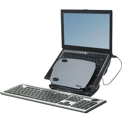 Fellowes Laptop Workstation Professional Series Black & Silver