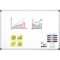 Office Depot Wall Mountable Magnetic Whiteboard Enamel 150 x 100 cm