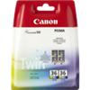 Canon CLI36 Original Ink Cartridge Cyan, Magenta, Yellow Pack of 2 Duopack