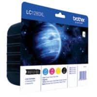 Brother LC-1280 XL Original Ink Cartridge Black, Cyan, Magenta, Yellow Multipack Pack of 4