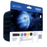 Brother LC-1280 XL Original Ink Cartridge Black, Cyan, Magenta, Yellow Pack of 4 Multipack