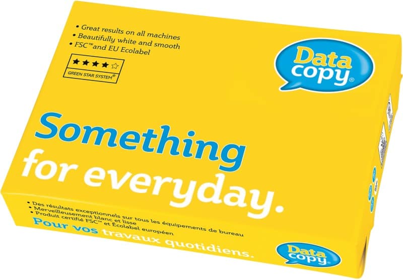 Data Copy Everyday A4 Printer Paper White 100 gsm Matt 500 Sheets