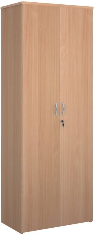 Dams International Bookcase MFC (Melamine Faced Chipboard) 5 Shelves 800 x 470 x 2,140 mm Beech Brown