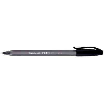 PaperMate Ballpoint Pen InkJoy 100 Medium 0.7 mm Black Pack of 50