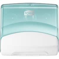 Tork Performance 654000 Hand Towel Dispenser Plastic Turquoise, White