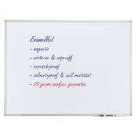 Franken Wall Mountable Magnetic Whiteboard Enamel Valueline 90 x 60 cm